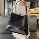 Fashion women PU handbag large size shopper bag