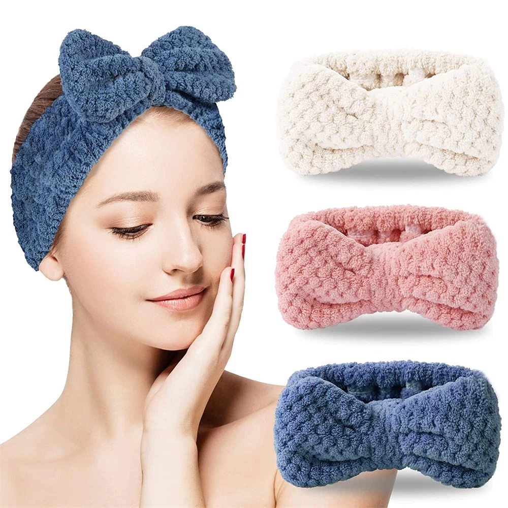 Buy Band For Washing Face Spa Headband For Washing Microfiber Headband