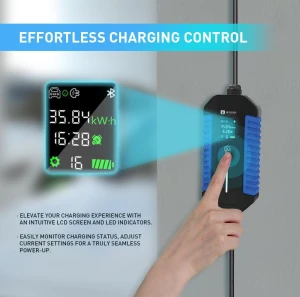 11kw 22kw portable ev charger for home /outdoor charging