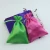Import drawstring gift satin silk bag with customized logo from China