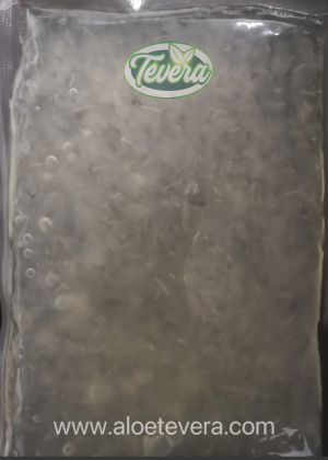 TEVERA ALOE Aloe Vera Gel Crush Conventional Organic Aseptic Bag