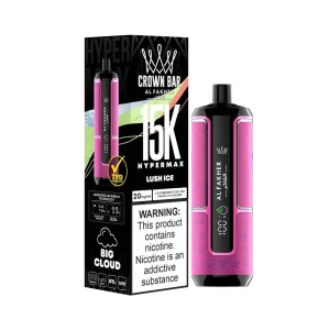 Buy Al Fakher Vape Flavours Crown Bar 15000 Hypermax Review - Victoria Vape  Wholesale Dtl 2% Nicotine 22ml E-liquid from VEG26 Vape Technology Co.,  Ltd, France | Tradewheel.com