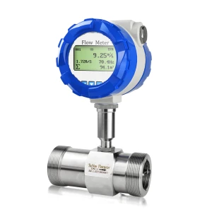 Digital Turbine Flow Meter with LCD  High Accuracy Clean Liquid Measurement