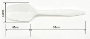 Disposable White Plastic Spoon   PP Food Grade Spoon Wholesale