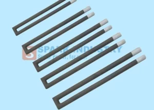 1550 ℃ Electric Silicon Carbide Heating Element Rod For Industrial Electric Furnace