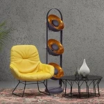Gilded Vintage Spotlight Floor Lamp 3lights