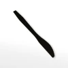 Disposable Black Plastic Knife PP Food Grade Knife