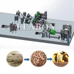 1-10t/H Biomass Complete Wood Pellet Line Wood Pellet Mill for Wood Pellet Machine Wood Pellet Making Machine for Sale
