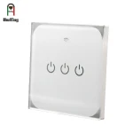 1 2 3 gang zigbee switches glass panel touch wifi light switch home hotel smart wifi remote control switches