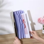 1 Pcs Colorful Fresh Floral Filing Folder Multi-function 6 Into Mezzanine File A4 Document File Folder Student School Office