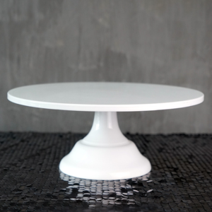1 Tier White Mental 12cm Tall Cake Stand Cake Tool for wedding and party
