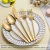 Import 10 Piece Gold Silverware Golden Stainless Steel Flatware Cutlery Set Knives/Spoons/Forks/dessert fork/teaspoon Dishwasher  safe from China