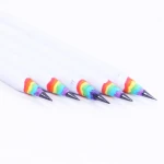 100% Biodegradable Pencil Rainbow Paper Pencil