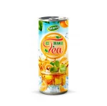 100% Pure Tea Drink mixed with Fresh Fruits in 250ml Can