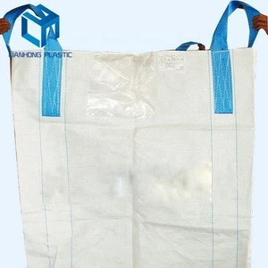 100% virgin material Polypropylene jumbo bag with UV treated Industry use sand cement big bag 1000kg FIBC bag super sacks