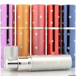 10ML Portable Mini Atomizer Perfume Aluminum perfume bottle sprayer pump bottling of perfume