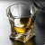 Import 10oz clear scotch whiskey glasses/venero twisted whisky glass from China
