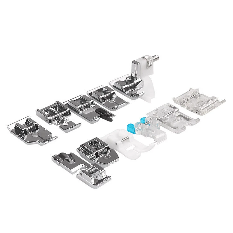 11pcs Multifunction Presser Foot Spare Parts Accessories for Sewing Machine Brother Singer Janome Brother Sewing Accessories