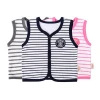 12A Autumn Winter Thicken Girl Children Outwear Outdoor Zipper Baby Vests