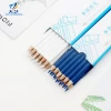 12PCS Water Soluble Pencil Tracing Tools for Tailor&#39;s Sewing Marking and Students Drawing, White and blue