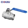 1/4 inch 2PC Stainless Steel Ball Valve Threaded Ends 1000WOG