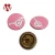 Import 15mm Four Part Pink Painted Snap Button For Kids Jacket from China