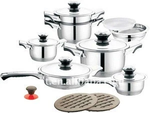 16pcs stainless steel cooking appliances
