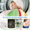 16pcs Washing Machine Mini Cleaner Tablets Washer Cleaning Descaling Detergent Effervescent Tablet Cleaning Products