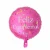 Import 18inch Spanish Feliz cumpleanos Round Shape Aluminum Foil Balloon For Baby Shower Birthday Party and Decoration Globos from China