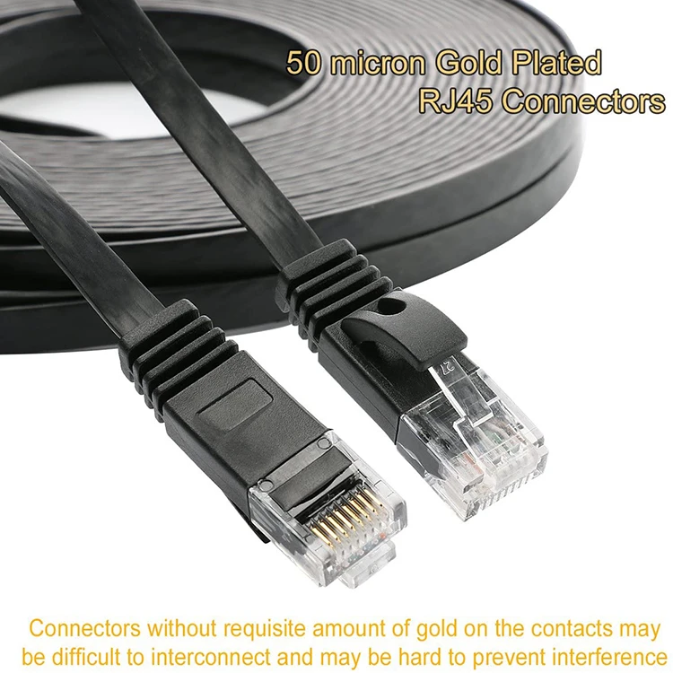1m 2m 3m 5m 6m 10m 20m 30m Amazon hot sale RJ45 UTP CAT 6 Ethernet Network Cable Patch cord Lan Cable