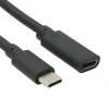 1M 2M USB 2.0 3.0 3.1 Type-C Data Cable Male To Female Extension Cable for Speaker Microphone Computer