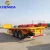 Import 20 ft 40 ft 3 Axles 30 40 60  Ton Low Flatbed Semi Trailers Flat Bed Trailer from China