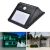 Import 20 LED Wall Lamps Powered Solar Wall Light Motion Sensor Outdoor Garden Security Emergency Induction Lamp Wall Lamps from China