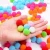 Import 200 Pieces 1 Inch Colorful Pom Poms for DIY Creative Crafts Decorations from China