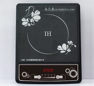 2000W Induction Cooker Cooktop Burner Commercial Electric Induction Cooker 5 Power Level Overheat and dry boil protection