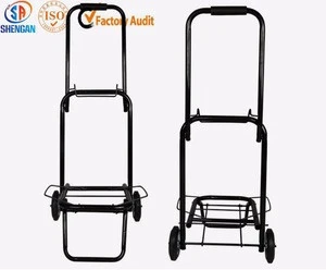 2017 hot sale heavy duty luggage cart folding shopping trolley cart