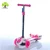 Import 2017 new model cheap k 3 wheel kids kick scooter adjustable children foot scooter foldable children scooter with light from China