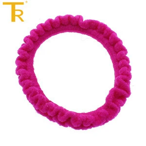 2018 Fancy colored women elastic rubber hair bands
