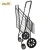 Import 2018 Good Performance Folding Metal Shopping Trolley Carts 4 Wheels Shopping Carts from China