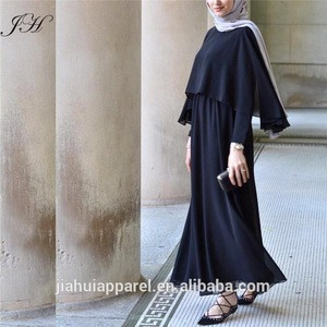 modest cape dress