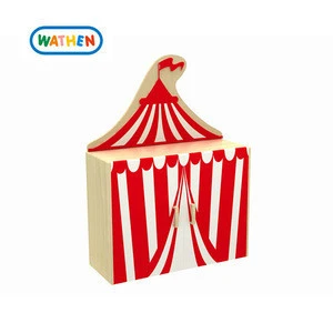 2018 new circus theme cute wooden primary school furniture