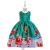 Import 2019 New fashion personality beautiful kids clothes boutique christmas baby dress from China