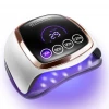 2020 BLUEQUE V3 168W High Power Fast Curing LCD Touch Screen Rechargeable two hands UV Led Nail UV Lamp Dryer