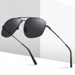 2020 custom logo alloy frame anti radiation polarized lenses sun glass sunglasses men