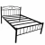Import 2020 Full Size metal steel bed frame iron platform bed 10 Years Warranty from China