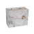 Import 2020 hot sale cute custom  Rose Gold marble boutique gift paper shopping bags with logo printed from China
