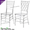 2020 hotel commercial  acrylic resin plastic crystal clear transparent chiavari chair for wedding