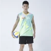 2020 Hotsale Men sleeveless Badminton Uniforms Set custom Team Running Training T Shirts Shorts/Table Tennis Clothes Shirt Suit