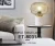 Import 2020 New designer e27 black white restaurant hotel home bedroom decorative glass marble luxury nordic led table lamp from China