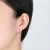 Import 2021 Cheap Latest Fashion cz earrings simple 8mm cubic zirconia drop earrings from China